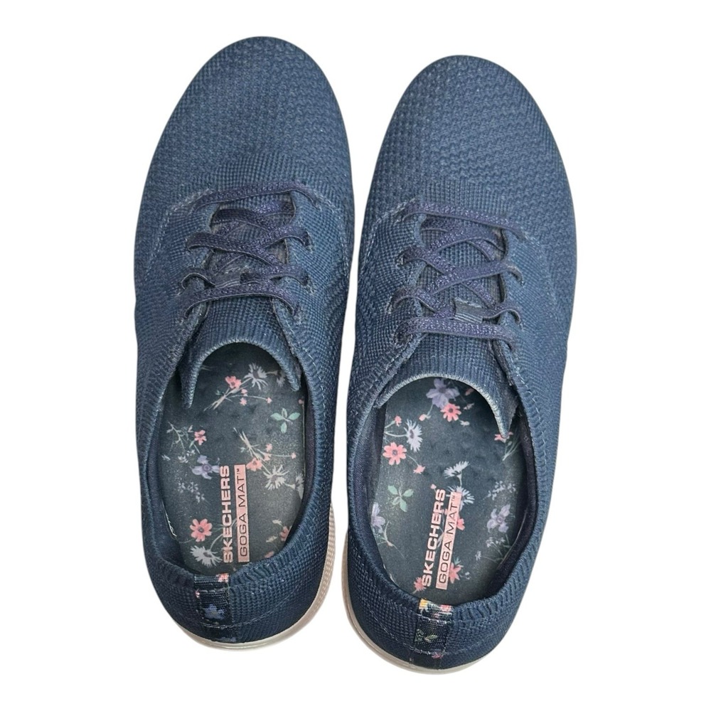 Skechers Go Step Lite Slip-on Stretch Casual Sneakers Navy 136112 5Gen Women's 7 - Picture 11 of 12